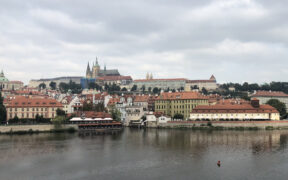 Blick über die Moldau, Prag